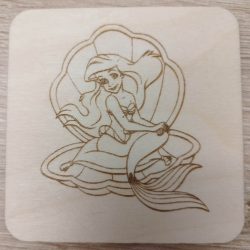 Sous-verre en bois "Ariel"